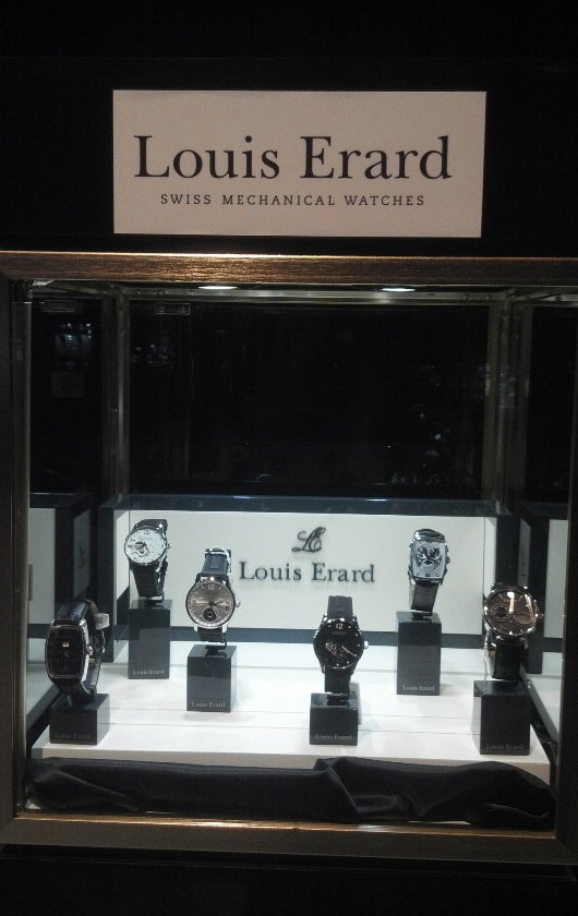 Gevril Group Louis Erard Display at Couture Time 2012